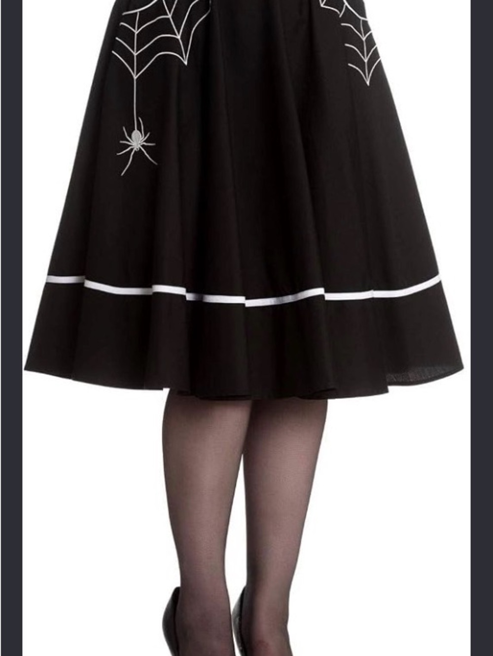 Hell Bunny Miss Muffet full circle skirt Retro Pinup